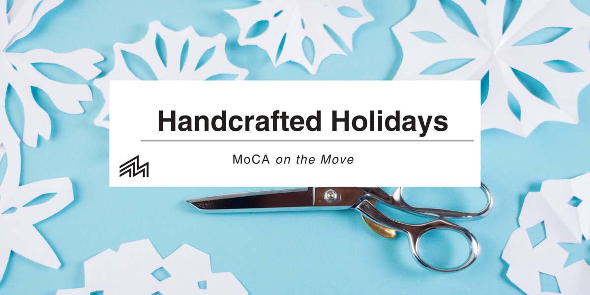 Handcrafted Holidays workshop artwork from MoCA Arlington